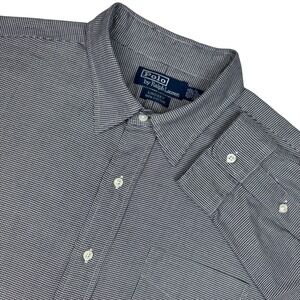 Polo Ralph Lauren Lindsey Houndstooth Button Up Shirt Mens XL Cotton Old Money